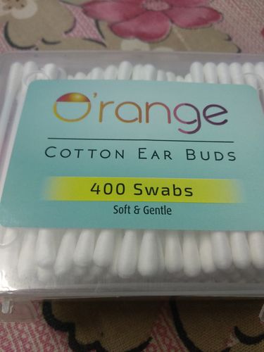 Customer photo review of O'range Cotton Ear Buds