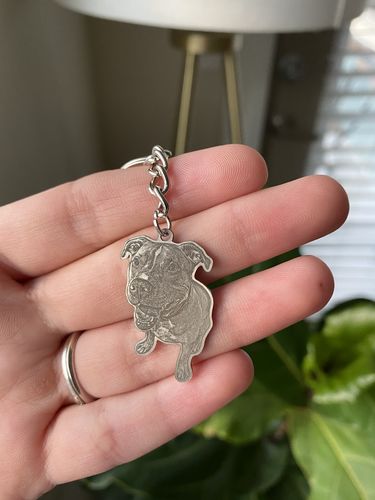 Customer photo review of Silvercut™ Keychain