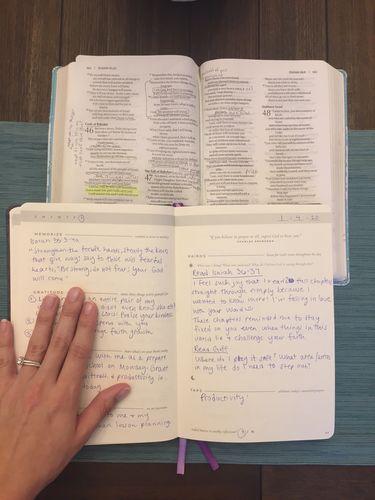 Customer photo review of The Daily Kairos Journal