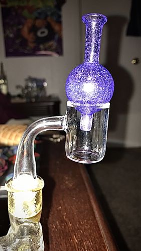 Customer photo review of Round Bottom Quartz Banger