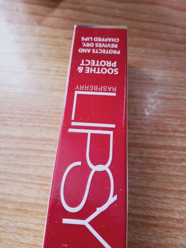 Customer photo review of Lipsy Soothe and Protect Lip Balm