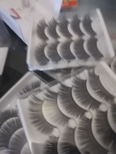 Customer photo review of 3D Fake Lashes