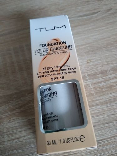 Customer photo review of Magic Color Changing Foundation