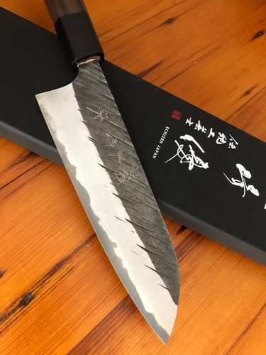 Customer photo review of Yu Kurosaki Fujin AO Super Santoku 165 mm