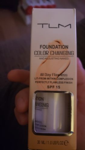 Customer photo review of Magic Color Changing Foundation