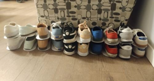 Customer photo review of Säädettävä kenkien säilytysteline (10 kpl)