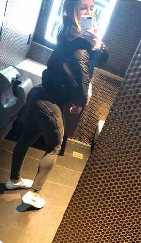 Customer photo review of 2020 Mid Waist Denim Jeans - 4 Colors- Lifts & Supports For A Flattering Fit