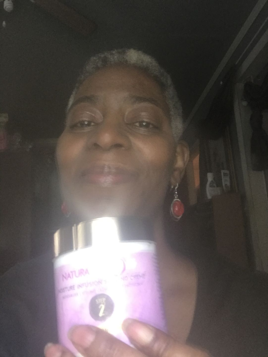 Customer photo review of Step 2: Moisture Infusion Styling Creme (For Tight Curls)