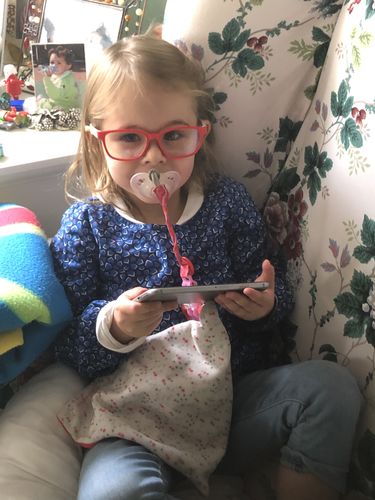 Customer photo review of Mes Lunettes Anti-Lumière Bleue FLEXY™