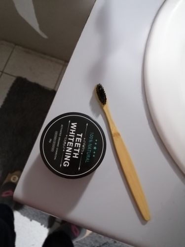 Customer photo review of Kokos Aktivkohle Weiße Zähne