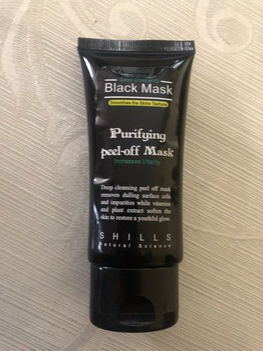 Customer photo review of Black Mask Blackhead Remover Maske für Gesicht Nase Akne Schwarze Gesichtsmaske Peel-Off Maske