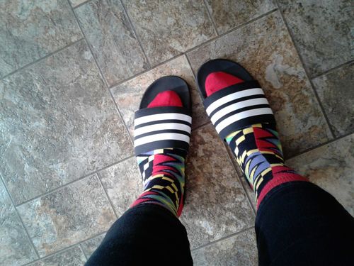 Customer photo review of The Classic Afrisocks Collection
