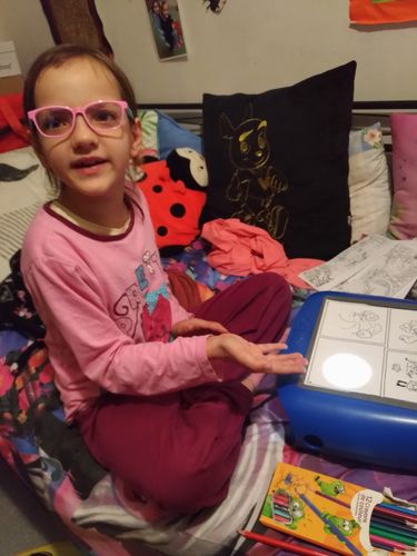 Customer photo review of Mes Lunettes Anti-Lumière Bleue FLEXY™