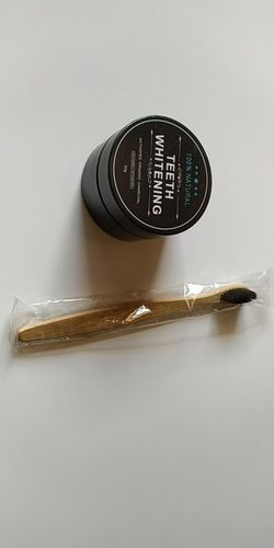 Customer photo review of Kokos Aktivkohle Weiße Zähne