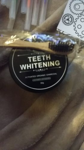 Customer photo review of Kokos Aktivkohle Weiße Zähne