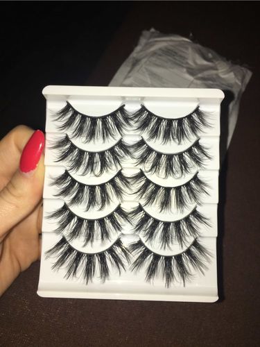 Customer photo review of 3D Fake Lashes