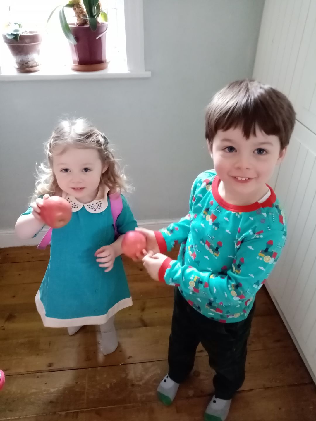 Customer photo review of Sky Train Long Sleeve Tee