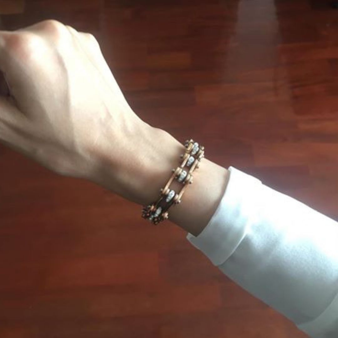 Customer photo review of Cycolinks Rose Gold Crystal Bracelet