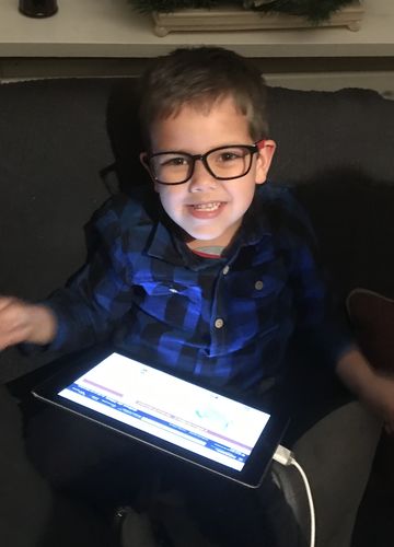 Customer photo review of Mes Lunettes Anti-Lumière Bleue FLEXY™