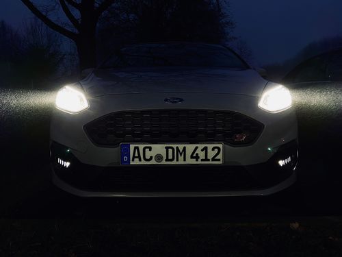 Customer photo review of Fiesta MK8 ST/ST Line Race Style Fog Light Armour