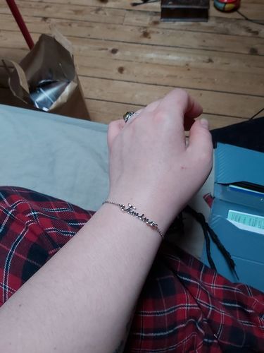 Customer photo review of Bracelet BTS Titanium Edition