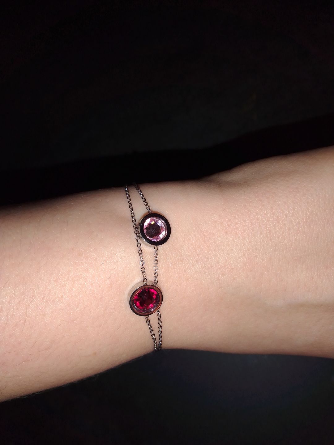 Customer photo review of Personalisiertes Armband mit Geburtsstein
