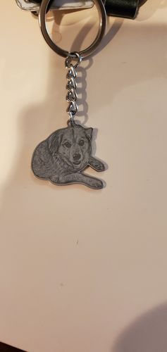 Customer photo review of Silvercut™ Keychain