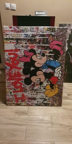 Customer photo review of Tableau Mickey Minnie Loves