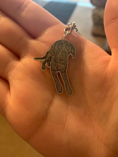 Customer photo review of Silvercut™ Keychain