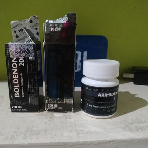 Customer photo review of Ciclo de volumen inyectable para principiantes | Testosterona Enantato, Boldenona & Arimidex