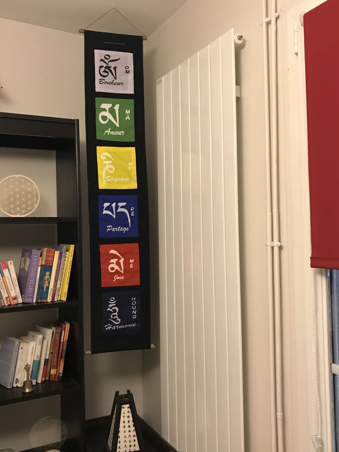 Customer photo review of Tibetan Banner | Compassion Mantra | OM MANI | 🎁 for 5