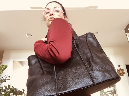 Customer photo review of Macey Tote
