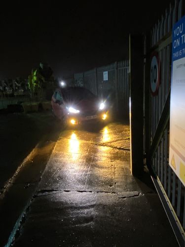 Customer photo review of Fiesta ST180 Fog Light Armour