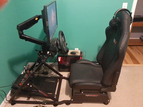 Customer photo review of APEX Steering Wheel Stand