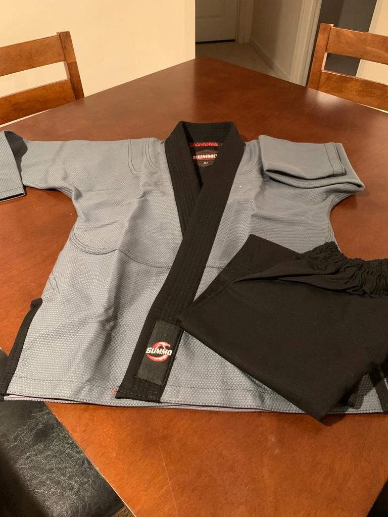 Customer photo review of Sumpter Brazilian Jiu Jitsu Gi ( BJJ GI )