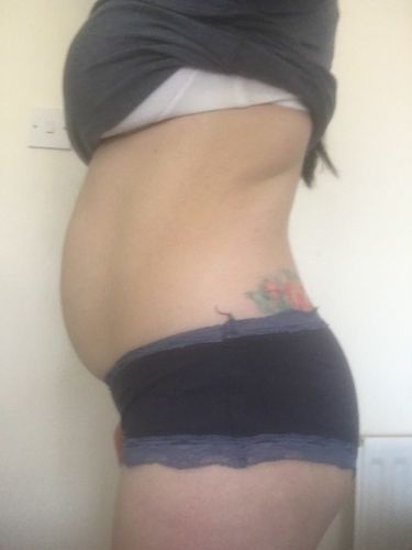 Customer photo review of Seamless Women Tummy Control Knickers Body Shapewear Lady Corset Underwear