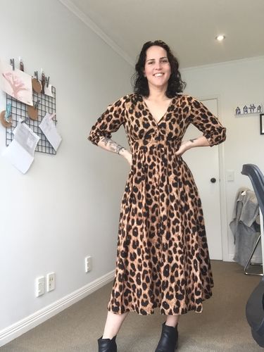 simple black work dress