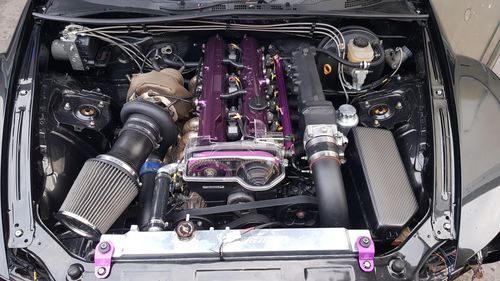 Customer photo review of 2JZ GTE VVTi Clear Cam Timing Belt Cover Fit TOYOTA ARISTO JZS161 SUPRA JZA80