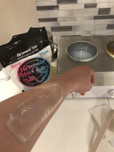 Customer photo review of Signature Series Hair Removal Wax