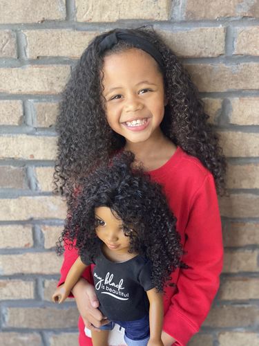 Customer photo review of Limited Edition Healthy Roots Doll x MBIB Bundle