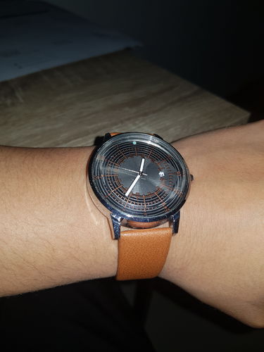 Customer photo review of DROP BROWN/STEEL