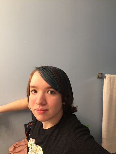 Customer photo review of Hair Color Wax