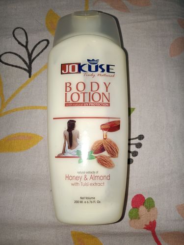 Customer photo review of Jokuse Body Lotion Honey & Almond 200ml