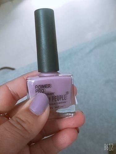 Customer photo review of Beauty People Power Pro Range Nail Polish 10ml