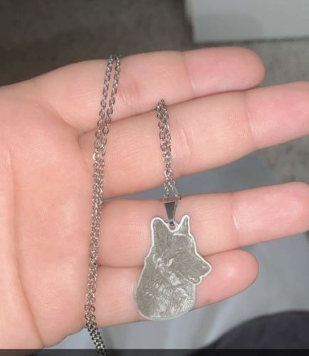 Customer photo review of Silvercut™ Necklace