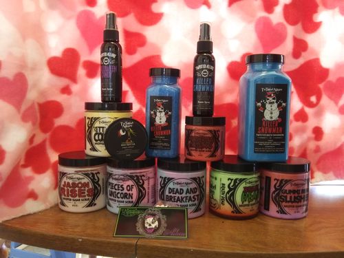 Customer photo review of Killer Snowman Bath Shimmers