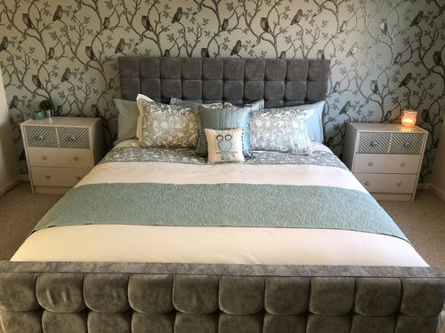 Customer photo review of Cubo Cube Bed Frame