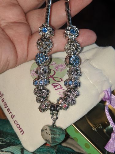 Customer photo review of Piece Of My Heart Bracelet
