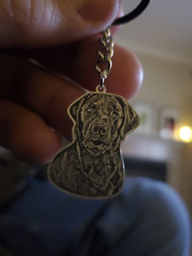 Customer photo review of Silvercut™ Keychain