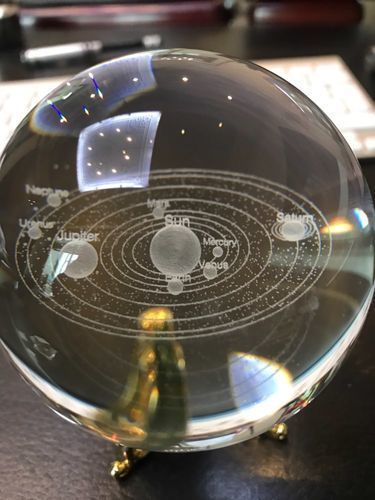 Customer photo review of Système solaire 3D | Boule de cristal **Limité**